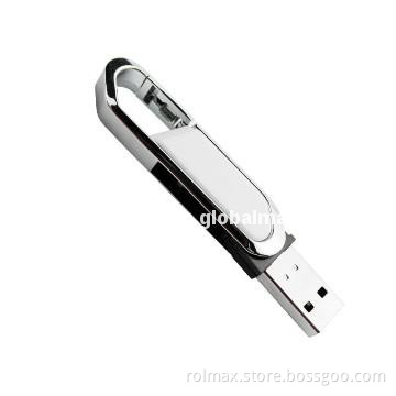Hot luxury Oem Portable Slim Metal Usb Flash Drive